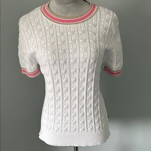 Tommy Hilfiger Preppy Short Sleeve Sweater